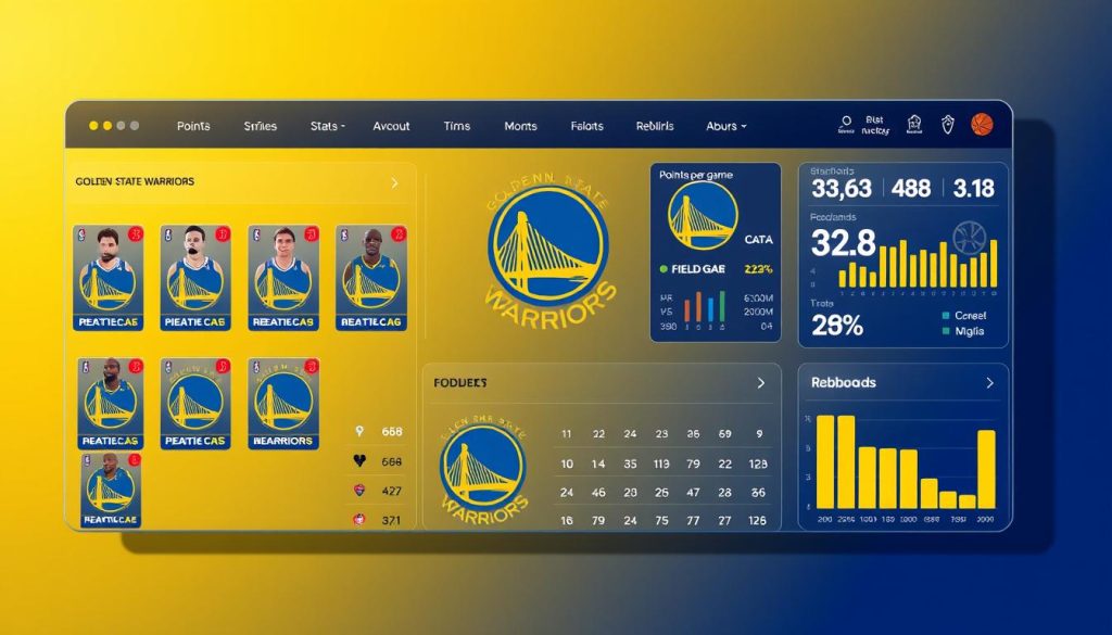 warriors player stats